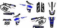 Kit Adesivo Motocross Trilha Yz 450f 250 2003 A 2005 Lm275