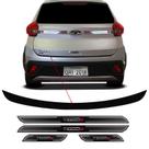 Kit Adesivo Porta-Malas Tiggo 2 Chery + Soleira Protetora