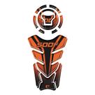 kit Adesivo Protetor de Tanque E Bocal Honda Cb 500F + 2018 laranja kit Adesivo Protetor de Tanque E Bocal Honda Cb 500F + 2018 laranja