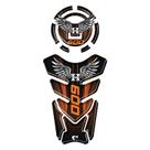kit Adesivo Protetor Tanque E Bocal Honda CB 600 + 2018 LARANJA kit Adesivo Protetor Tanque E Bocal Honda CB 600 + 2018 LARANJA