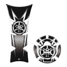 kit Adesivo Protetor Tanque E Bocal Moto Yamaha preto