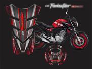 Kit Adesivo Resina Protetor Tanque Bocal Cb250 Twister Luxo