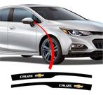 Kit Adesivo Retrovisor Chevrolet Cruze 2017 Preto SPTS