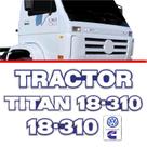 Kit Adesivo Titan Tractor 18-310 Caminhão Volkswagen Cummins Kit Adesivo Titan Tractor 18-310 Caminhão Volkswagen Cummins
