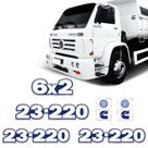Kit Adesivos 23-220 Emblemas Caminhão Cummins 6x2 Volkswagen