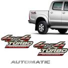 Kit Adesivos 4x4 Turbo Intercooler Hilux 09/12 + Automatic Kit Adesivos 4x4 Turbo Intercooler Hilux 09/12 + Automatic