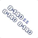 Kit Adesivos 8-140 Emblemas Caminhão Volkswagen Mwm
