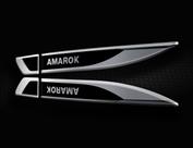Kit Adesivos Amarok Faixa Lateral, Aplique Cromado E 4motion