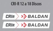 Kit Adesivos Baldan Grade Cri-r 12 A 18 Discos