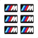 Kit Adesivos Bmw Motorsport M3 M5 X1 X5 X6 Emblema Genérico