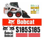 Kit Adesivos Bobcat S185 compatível Mini Carregadeira
