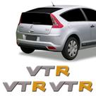 Kit Adesivos C4 Vtr 2007/2009 Emblemas Laterais E Traseiro