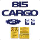 Kit Adesivos Caminhão Cargo 815 Emblemas Cummins - Generico Kit Adesivos Caminhão Cargo 815 Emblemas Cummins - Generico