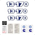 Kit Adesivos Caminhão VW 13-170 Emblemas Resinados Generico