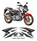 Kit Adesivos Carenagem Honda Cb 300r 2015 Preto Kit Adesivos Carenagem Honda Cb 300r 2015 Preto