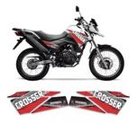 Kit Adesivos Carenagem Yamaha Crosser Xtz 150 Vermelho