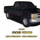 Kit Adesivos Chevrolet Silverado D20 2000 E 2001 Alto Relevo
