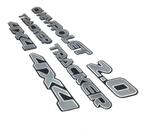 Kit Adesivos Chevrolet Tracker 06/09 2.0 4x4 Prata Resinado