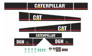 Kit Adesivos Compatível Com Trator Esteira D6m Xl