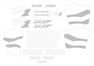 Kit Adesivos Compatível Com Yamaha Yzf R1 2000 Azul R100az