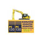 Kit Adesivos Compatível Escavadeira Komatsu PC130 Kit Adesivos Compatível Escavadeira Komatsu PC130