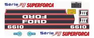 Kit Adesivos Compatível Ford 6610 Série 30 Dual Power Kit Adesivos Compatível Ford 6610 Série 30 Dual Power