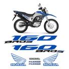 Kit Adesivos Compatível Honda Bros 160 ESDD 2014 Azul Kit Adesivos Compatível Honda Bros 160 ESDD 2014 Azul