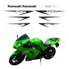 Kit Adesivos Compatível Kawasaki Ninja ZX-10R 2007 Verde