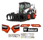 Kit Adesivos Compatível Mini Carregadeira Bobcat S530 2020