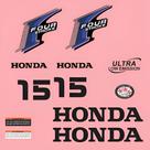 Kit Adesivos Compatível Motor de Popa Honda 15 4T