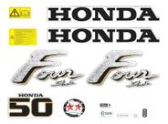 Kit Adesivos Compatível Motor Honda 50HP 4T