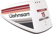 Kit Adesivos Compatível Motor Popa Johnson 15HP 80-84