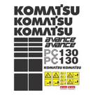 Kit Adesivos Compatível PC130 Avance MK F429 SPTS Kit Adesivos Compatível PC130 Avance MK F429 SPTS