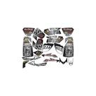 Kit Adesivos Compatível Polaris Predator 500 UV 0,60mm Kit Adesivos Compatível Polaris Predator 500 UV 0,60mm