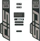Kit Adesivos Compatível RockShox SID Ultimate Cinza