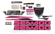 Kit Adesivos compatível Sea-Doo GTI 170 SE Rosa 2020+