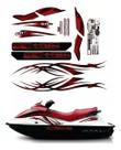 Kit Adesivos Compatível Sea-Doo GTI 2008 Verm/Preto