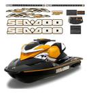 Kit Adesivos Compatível Sea-Doo RXP 2004/2005 Ouro