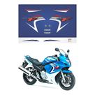 Kit Adesivos Compatível Suzuki GSX 650F 2008 Azul