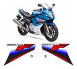 Kit Adesivos Compatível Suzuki Gsx 650f 2009 2010 2011 Azul