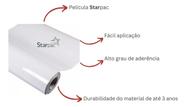 Kit Adesivos Compatível Tapa Sol Mercedes LS1634 Cinza