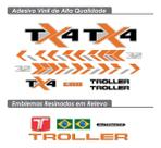 Kit Adesivos Compatível Troller TX4 2020/21 Padrão Fábrica