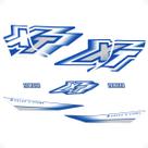 Kit Adesivos Compativel Yamaha XT 600 2000/2002 Moto Azul