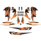 Kit Adesivos Compatível Yamaha Xtz 125 X 2012 Moto Laranja Kit Adesivos Compatível Yamaha Xtz 125 X 2012 Moto Laranja