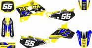 Kit Adesivos Compatível YZ 80 1993-2001 Amarelo LM224 SPTS