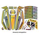 Kit Adesivos Completo Cg Titan 160 23-24 Holográfico Amarel Kit Adesivos Completo Cg Titan 160 23-24 Holográfico Amarel