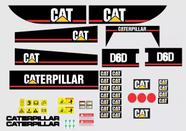 Kit Adesivos Completo Compatível Caterpillar D6D