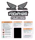 Kit Adesivos Completo Honda Fourtrax 420 2008 Até 2013