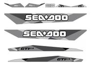 Kit Adesivos Completo Jet Ski Sea Doo Gti 130 2019 Cinza Kit Adesivos Completo Jet Ski Sea Doo Gti 130 2019 Cinza