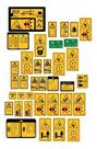 Kit Adesivos De Advertência Colheitadeira Jd 1450 E 1550